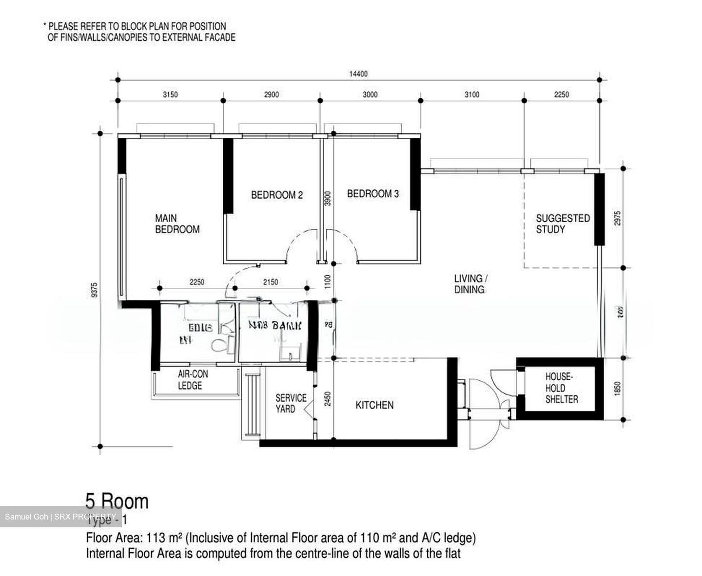 Blk 152A Bedok South Horizon (Bedok), HDB 5 Rooms #586682391